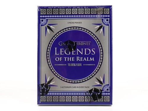 Game Of Thrones Legends of the Realm Trading Cards Hobby Box (Rittenhouse 2024) Limtied to 9,000 Boxes