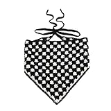 vintage: estas bufandas de cabello triangular con diseño retro y patrón clásico son prácticas y bonitas, la banda es elástica y se puede ajustar de acuerdo con el tamaño de la circunferencia de la cabeza;No es deslizamiento y puede arreglar tu cabello.