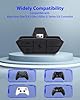AOLION Headset Adapter for Xbox One/Series X/S/Elite Controllers, Stereo Gaming Headphone Adapter with 3.5mm Jack Support, Volume & Chat Mixer Control, Mic Mute Function