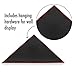 Americanflat Large Flag Display Case - Fits Folded 5x9.5' Burial Flags - Silhouette Collection - Display Box for Wall or Tabletop - Mahogany
