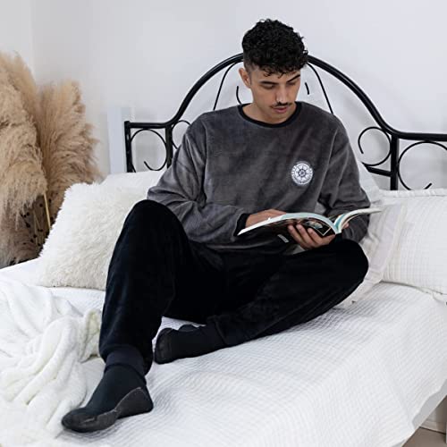 Pijama Inverno Adulto Fleece Soft Plush Quentinho O Melhor Masculino (as2, alpha, x_l, regular, regu