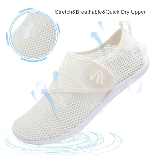Image of Spesoul Womens and Mens Water Shoes Breathable Quick Dry Soft Barefoot Aqua Socks for Hiking Swim Beach Surf Yoga Sport