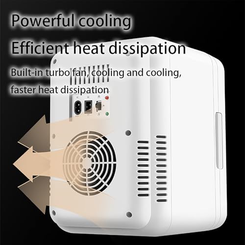 Mini réfrigérateur de voiture 8L compact pour 8 canettes et petits espaces