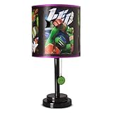 Nickelodeon Table Lamp Disney Teenage Mutant Ninja Turtles 11.8 x 11.6 x 17.2 inches