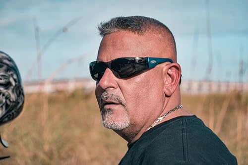 Global Vision Eyewear Rider PL YT Rider Plus Safety Foam Padded Glasses, Yellow Lens, Frame, Black3