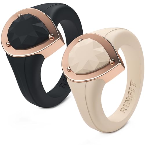 Bagues en silicone pour femme Rinfit : l'alliance caoutchouc anti-blessure