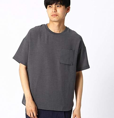 Amazon コムサイズムメンズ Comme Ca Ism ビッグtシャツ グレー 04 L Tシャツ カットソー 通販
