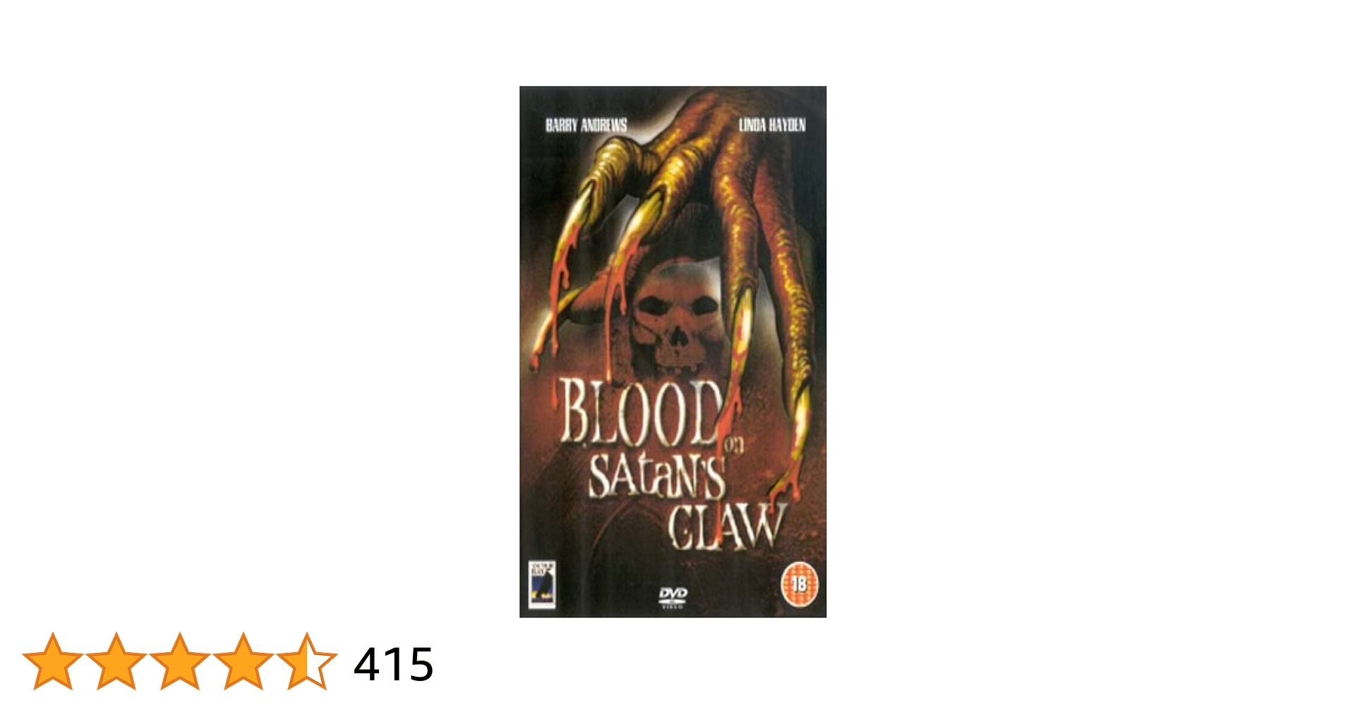 (未使用･未開封品)　Blood on Satan&#39;s Claw [DVD] [Import] ar3p5n1 Amazon.com: Blood On Satan's Claw - Digitally Remastered