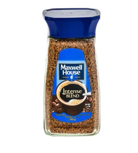 Maxwell House Intense Blend Instant Coffee Pure Instant 190g (B0C36KFSHR) Amazon Price History, Amazon Price Tracker