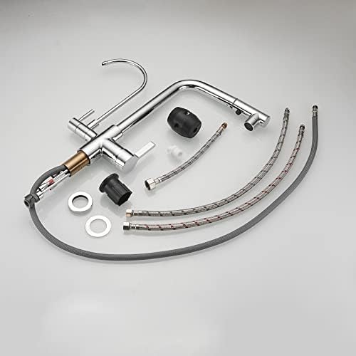 Robinet mitigeur en laiton 3 voies pour filtre eau potable de luxe - 3