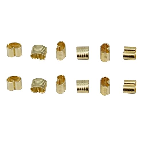 Yeebyee Abrazadera de cinturón 2GT, hebilla de cobre, conector de cable de alambre, extremos de cinturón de impresora 3D para cinturón de impresora