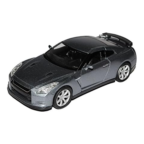 Welly Nisan Skyline GT-R R35 Coupe Silber Ab 2008 ca 1/43 1/36-1/46 Modell Auto Cover