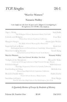 Paperback TCR Singles 26-1 Warrior Women Book