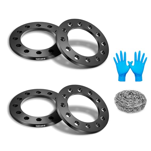 BDFHYK 6x135mm or 6x139.7mm Wheel Bolt Pattern 12mm Wheel Spacer Compatible with Ford Compatible with Lincoln for Cadillac for Toyota,Forged 6 Lug Wheel Adapters 108 mm Hub Bore, Set of 4 by BDFHYK - Used condition - CA$45.00