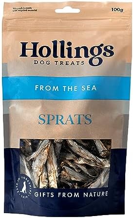 Hollings Treat Strips with Venison Dog Training Treats, 100% Natural, Air Dried Venison Strips for Adult Dogs, Gluten Free & High in Protein Pack of 1 (5 Pieces)