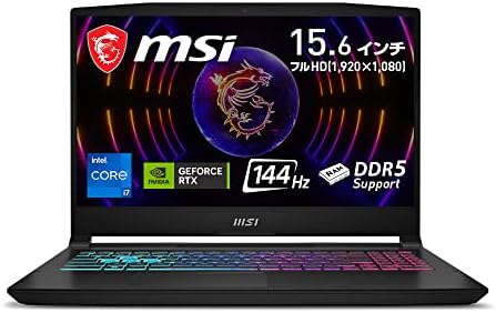 Amazon.co.jp: 【第12世代 Core i7 & RTX 4070搭載】MSIゲーミング 