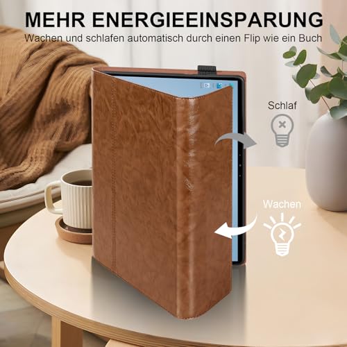 Housse cuir Surface Pro X Plus+ de style luxe pour protéger votre tablette 13 pouces - 3