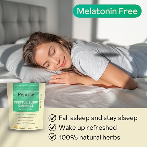 Melatonin Free Natural Sleep Aid Gummies for Adults | NO Melatonin | Herbal Jujube & Chamomile, Lemon Balm - Deep Sleep Supplement & Relaxation for zzz, 45 Vegan Gummies (45 Gummies (1 Pack)) - Image 3