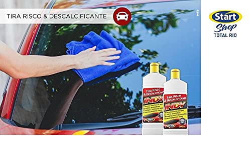 REMOVEDOR DE MANCHAS E RISCOS PARA PINTURAS E VIDROS AUTOMOTIVO DESCALCIFICANTE INDY - 200mL