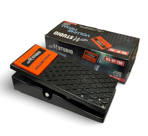 Image of M-STUDIO MS-VP-700 STEREO VOLUME PEDAL FOR ALL MUSICAL INSTRUMENTS KEYBOARDS & OCTAPAD,NO BATTERY REQUIRED, ADVANCED POTENTIOMETER.