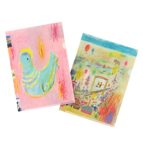 新品 荒井良二 ほぼ日 クリアカバー2枚オマケ Amazon.co.jp: ほぼ日手帳 ほぼ日のクリアファイル 荒井良二 カズン
