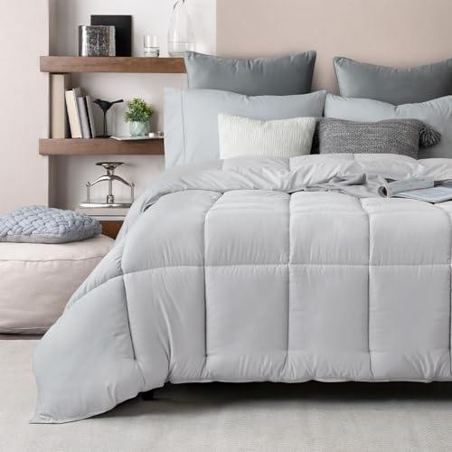 La Mejor Recopilación de Cobertores selene - 5 favoritos. 42 ESQUIMAL Edredón Acolchado Relleno Down Alternative Ultra Suave. para Todo Clima. para Uso como Edredón o para Funda Duvet. Hipoalergénico. (Gris, Matrimonial)