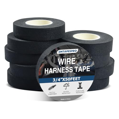 SMTAPESPRO Wire Harness Tape,High Temp Self-Adhesive...