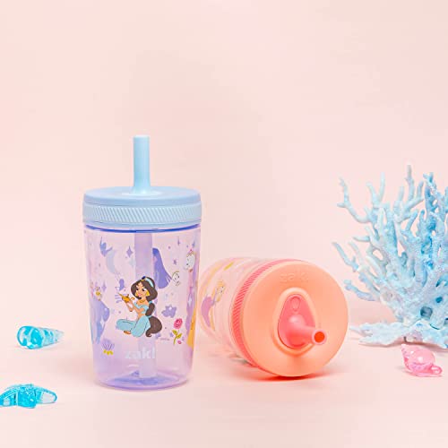 Zak Designs PNSE-U092 Disney Princess Kelso Toddler Cups For Travel Or Home, 15Oz 2-Pack Plastic Sippy Cups thumb #8