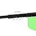 Huepar GL01G Green Laser Enhancement Glasses - Eye Protection Safety Glasses for Green Laser Level, Rotary and Multi-Line Laser Tools - Goggles with Adjustable Temple (Protective Box Included)