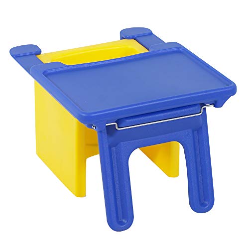 Children's Factory - 1188 Edutray, Tray Converts Cube Chair To Kids Desk, Chair Becomes Toddler Desk & Chair Set In Seconds For Daycare/Playroom/Homeschool - Cube Chair (Sold Separately) #TOP1