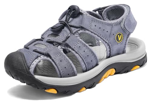 TRAILBLITZ �L�b�Y �T���_�� �j�̎q �� �A�E�g�h�A ���j�Z�b�N�X �N���[�Y�h�g�D �X�|�[�c�T���_�� ����~�� �y�� �A�X���`�b�N (�c��/�����Ȃ��q�l), �O���[, 4 Big Kid
