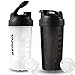 Shaker shake proteinowy bez BPA, z kulką do uprawiania sportu i fitnessu, 750 ml, 2 sztuki