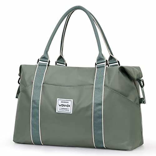Bolsa de Viaje para Mujeres, Bolsa Deportiva, Bolsa Deportiva Grande, Bolsa de Hombro Impermeable, Bolsa de Viaje con Bolsa húmeda, Bolsa Ligera, Bolsa de Gimnasio, Caminata Cover