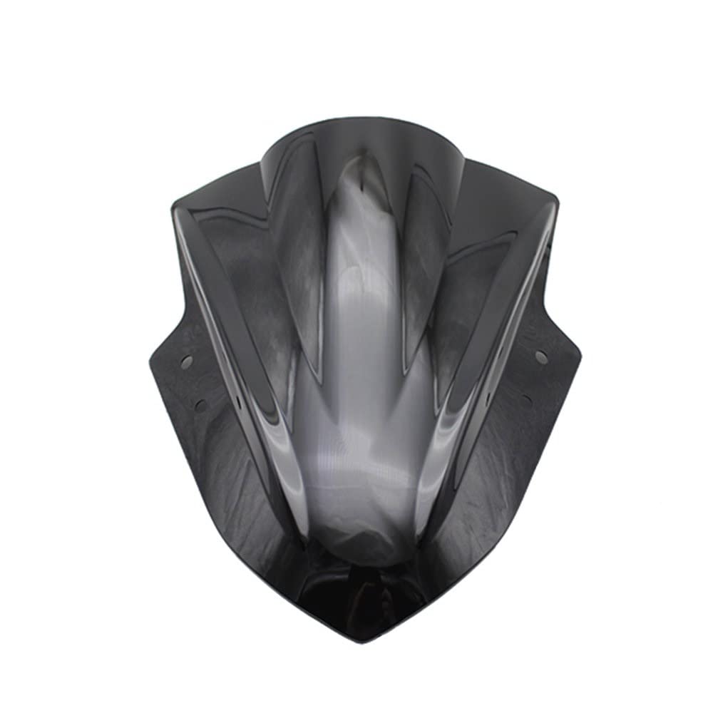 Deflettore Vento Moto Parabrezza per per Ninja 300 R EX300 EX300R Ex300 R 2013 2014 2015 2016 2017 Ex 300 R Nero Parabrezza Parabrezza Doppia Bolla