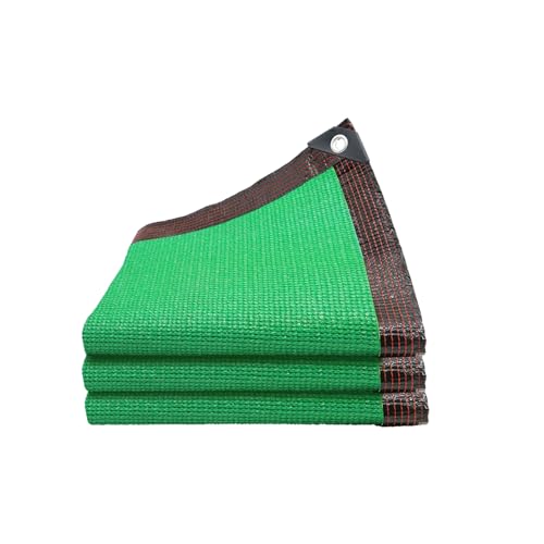 Vela de Sombra Resistente a los Rayos UV,Protección Solar para Redes de invernaderos,terrazas,cenadores,Jardines,cocheras,casetas para Perros.,Green,4×15m/13.12×49.2ft