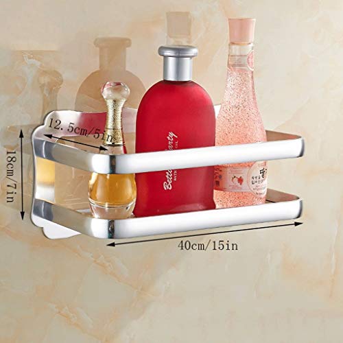 Estante de baño antioxidante de aluminio espacio balda de pared para cosméticos 3