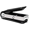 EDJY Fingernail Cutter - Precision Stainless Steel Nail Cutters for Fingernails | Sharp Blade, Ergonomic Design, Durable & Rust-Resistant | Ideal for Men and Women | Black