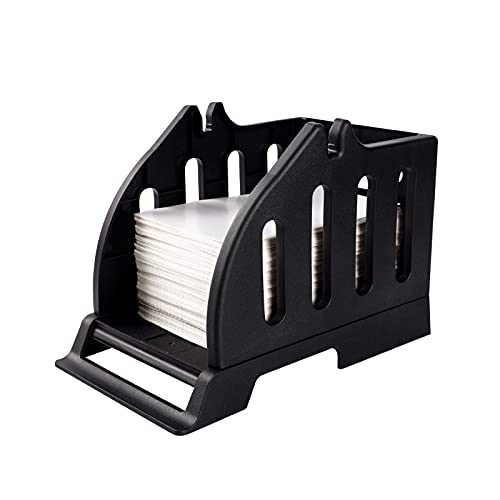 Ü Heartray Label Holder For Rolls And Fan-Fold Labels,Black Stand For 4X6" Thermal Label Printer #TOP4