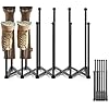 Amazon.com: Tuitessine Foldable Shoe Rack Free Standing Boot Rack Black ...