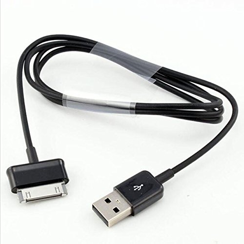 HAMISS - Cable USB para Samsung Galaxy Tab 2 P3100, P3110, P5100, P5110, P6200, P7500, N8000, P6800 y P1000
