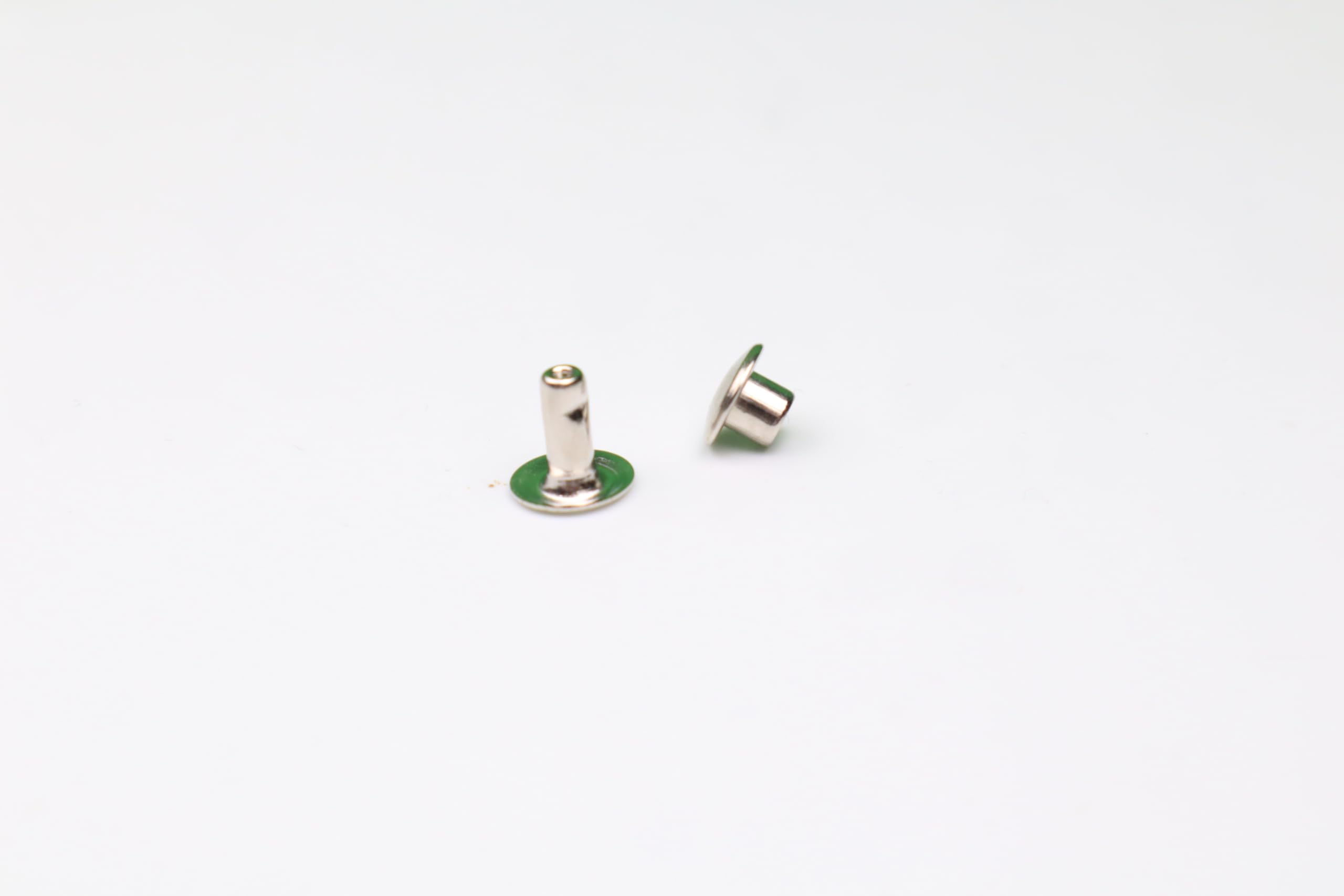 AWITALIA 20 Coppie Rivetti Metallici per Corsoio Zanzariera, Spessore 3mm Set Ricambio
