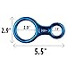 Ayamaya Climbing Carabiners - 3 Pack Screwgate Locking Carabiner 30KN (6744 lbs) Heavy Duty Gears for Rock Climbing, Rappelling, Swing Rescue & Gym, Large D-Shaped Carabiners