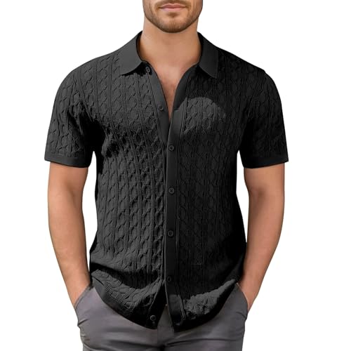 Chemise formelle pour hommes décontractée style polo été slim