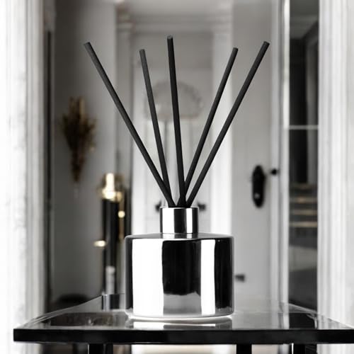 Luxury Silver Empty Reed Diffuser con 5 varillas miniatura 1