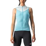 Taschen: 2 hinten Castelli Damen Solaris ärmelloses Fahrradtrikot
