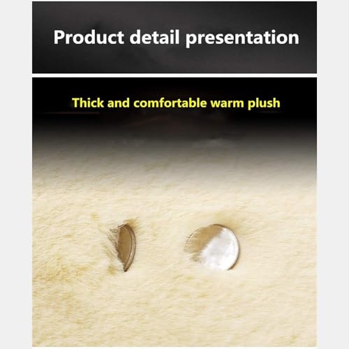 Peluche doux protecteur couverture pour siège de Mazda CX-5 en hiver - 6