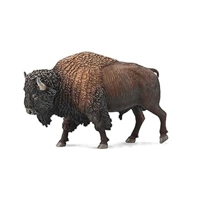 Collecta - Bisonte Americano - Figura Coleccionable - Tamaño XL - 12.8cm x 7.6cm - (Deqube 90188968) | Ya disponible en tu tienda friki favorita! En mundofriki.es!