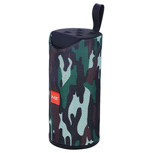 Image of MZ TG-113 (Portable Bluetooth Speaker) Dynamic Thunder Sound with High Bass 10 W Bluetooth Speaker (Green Camouflage)