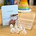 Nasal Aspirator Replacement Tips 6 Pcs, Food-Grade Silicone, Ultra-Soft Baby Nose Sucker Replacement Parts Compatible with GROWNSY, Watolt, LittleTora, HEYVALUE, Cocobela, X-Bosak