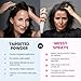 Prime Prometics Instant Coverage Hairline Powder for Mature Women – Covers Grays, Roots & Thinning Areas – Water & Sweat-Resistant – Natural, Fuller-Looking Hairline (Brunette)